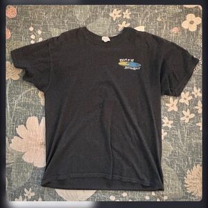 Fruit of the Loom Black Surfboard Tee